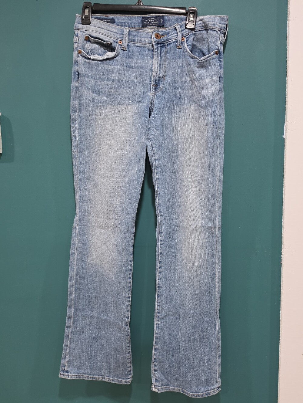Lucky Brand Sweet Jean Boot Jeans 10/30 Light Wash Bootcut